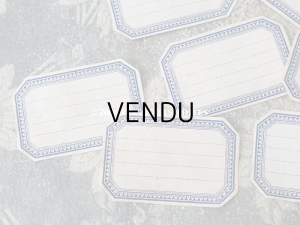 画像3: アンティーク メルスリーのラベル 15枚セット (3)