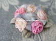 画像3: アンティーク シルク製　薔薇のロココモチーフ (3)