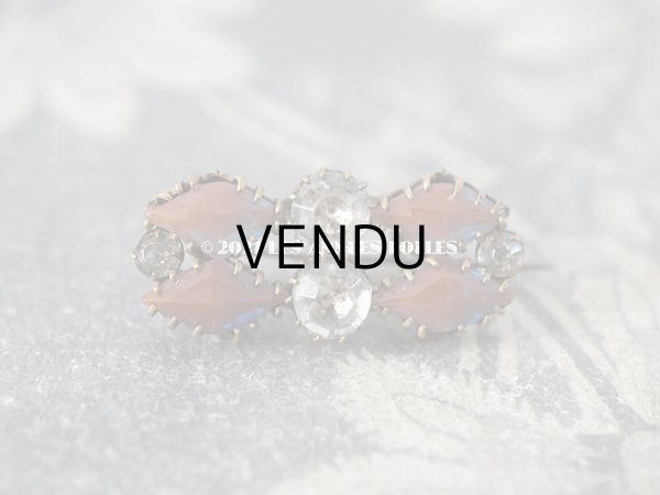 画像3: 【セール対象外】アンティーク  サフィレットのブローチ  (3)