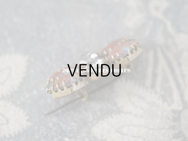 画像6: 【セール対象外】アンティーク  サフィレットのブローチ  (6)