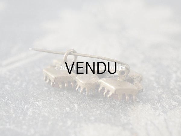 画像5: 【セール対象外】アンティーク  サフィレットのブローチ  (5)