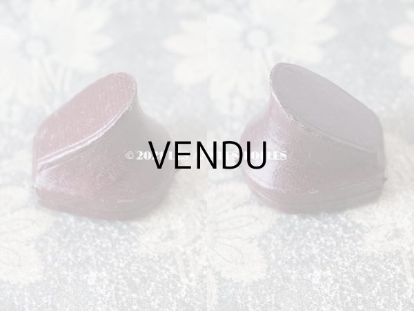 画像3: 19世紀 アンティーク リングボックス ボルドー ジュエリーボックス  (3)