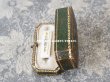 画像10: 1900年代 アンティーク ジュエリーボックス 金彩入り イニシャル入り グリーン (10)