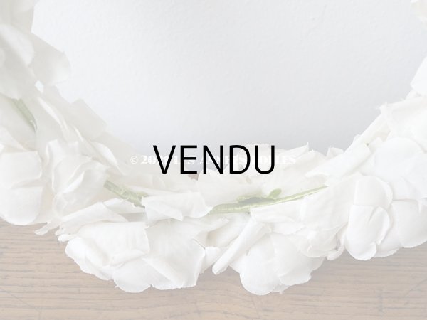 画像10: 1900年代 アンティーク 薔薇の布花のティアラ　ヘッドリース  (10)