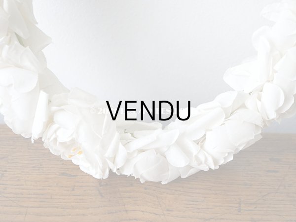 画像12: 1900年代 アンティーク 薔薇の布花のティアラ　ヘッドリース  (12)