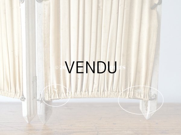 画像15: 1900年代 アンティーク 　リボンモチーフのフォトフレーム ダブル　折りたたみ式 (15)