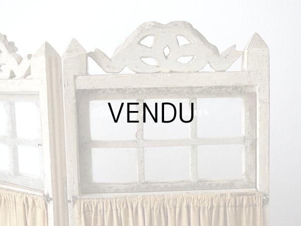 画像13: 1900年代 アンティーク 　リボンモチーフのフォトフレーム ダブル　折りたたみ式 (13)