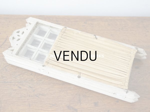 画像16: 1900年代 アンティーク 　リボンモチーフのフォトフレーム ダブル　折りたたみ式 (16)