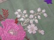 画像3: 19世紀 アンティーク シルク製  花束の刺繍入り 幅広リボン 鈴蘭 190cm (3)