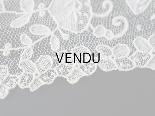 画像9: 新品同様 19世紀末 アンティーク ニードルレース ポワンドローズの付け襟 ポワンドガーズ 【ポワン・ド・ガーズ】 【ポワン・ド・ローズ】  (9)
