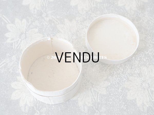 画像7: アンティーク 菫の砂糖菓子の紙箱 オフホワイト　VIOLETTES DE TOULOUSE (7)