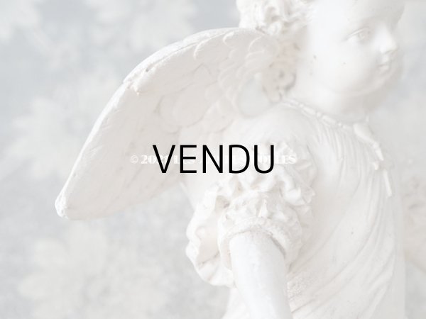 画像9:  アンティーク  天使のベニチェ 聖水入れ (9)