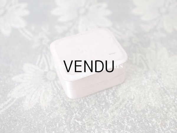 画像2: アンティーク　シルクサテンのジュエリーボックス 　 　パウダーピンク (2)
