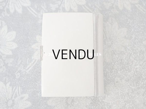 画像3: 1902年 アンティーク ミサ典書 イニシャル入り　花のメダイヨン イボワリヌ製 (3)