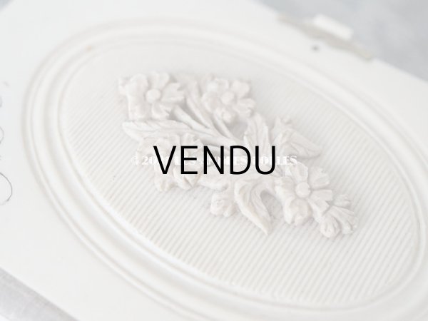 画像8: 1902年 アンティーク ミサ典書 イニシャル入り　花のメダイヨン イボワリヌ製 (8)