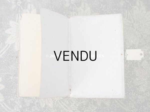 画像12: 1902年 アンティーク ミサ典書 イニシャル入り　花のメダイヨン イボワリヌ製 (12)