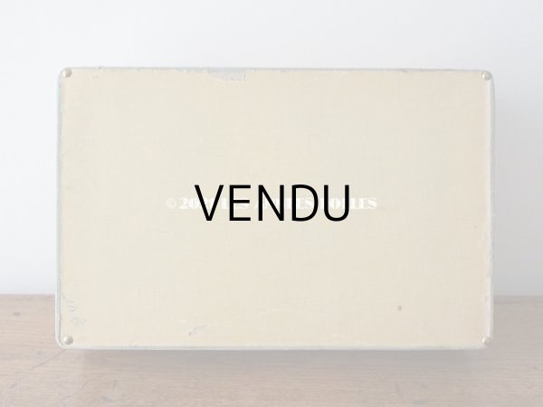 画像7: 1900年代 アンティーク 薄紫色のリボン & 薔薇のガーランド  カルトナージュボックス (7)