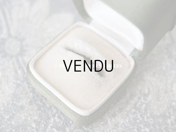 画像6: 1900年代 アンティーク  シルクサテンのリングボックス  カーキ　ジュエリーボックス (6)