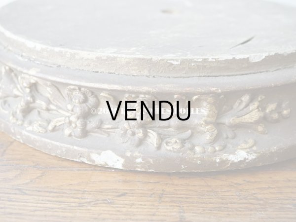 画像10: 19世紀末 アンティーク の大きな台座 35cm ルイ16世スタイル  (10)