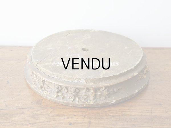 画像3: 19世紀末 アンティーク の大きな台座 35cm ルイ16世スタイル  (3)