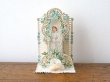 画像1: 1900年代 アンティーク  初聖体の立体カニヴェ 勿忘草 プルミエール・コミュニオン (1)