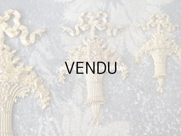 画像8: 1900年代 アンティーク  ローズパニエのオーナメント メタル製 サンプラー (8)