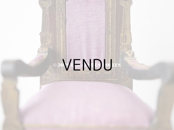 画像9: 19世紀 アンティーク  ミニョネット用　チェア　2点セット 家具　 (9)