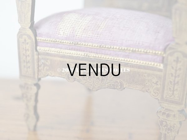 画像17: 19世紀 アンティーク  ミニョネット用　チェア　2点セット 家具　 (17)