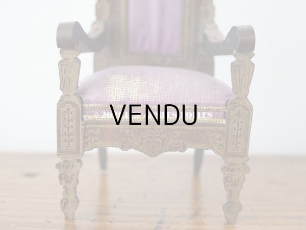 画像14: 19世紀 アンティーク  ミニョネット用　チェア　2点セット 家具　 (14)