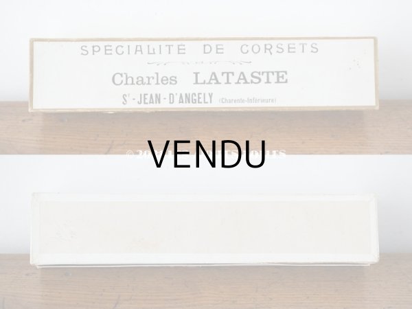 画像4: アンティーク  コルセットのボックス　Charles LATASTE (4)