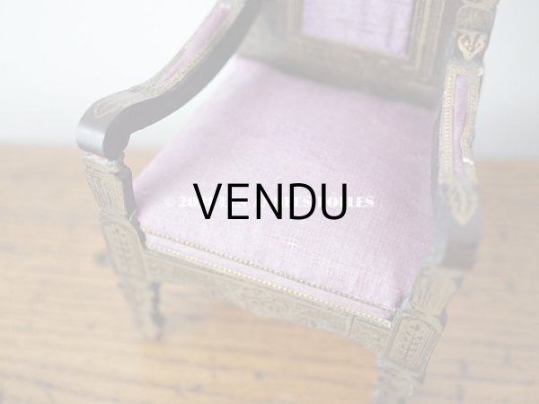 画像11: 19世紀 アンティーク  ミニョネット用　チェア　2点セット 家具　 (11)