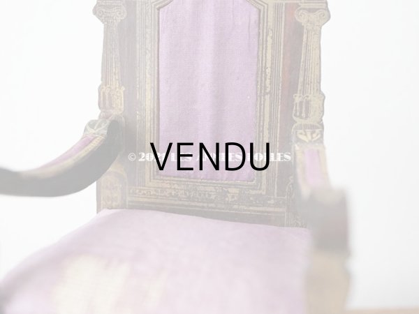 画像16: 19世紀 アンティーク  ミニョネット用　チェア　2点セット 家具　 (16)