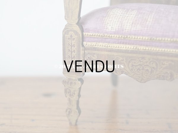 画像18: 19世紀 アンティーク  ミニョネット用　チェア　2点セット 家具　 (18)