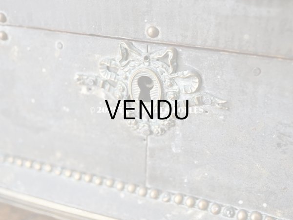 画像12: 19世紀 アンティーク ナポレオン3世時代 お菓子箱 ハンドル & 鍵穴　＆　脚付き チョコレートボックス 木箱  (12)