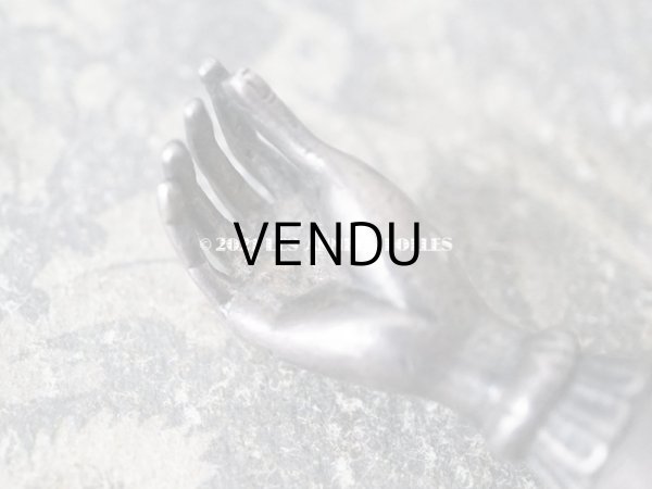 画像4: アンティーク 小さなシーリングスタンプ　手のモチーフ イニシャル 【C.D】4×1.6cm (4)