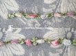 画像17: アンティーク シルク製 6色の薔薇のロココトリム  (17)