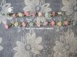 画像6: アンティーク シルク製 6色の薔薇のロココトリム  (6)