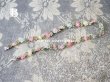 画像4: アンティーク シルク製 6色の薔薇のロココトリム  (4)