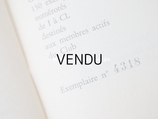画像12: 1954年 限定本 シリアルナンバー付き アンティーク 本 JEUNES FILLES  (12)