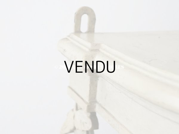 画像9: アンティーク 薔薇のガーランドのウォールシェルフ  (9)