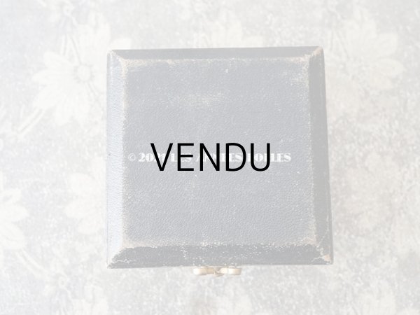 画像3: 19世紀末　アンティーク 大きなジュエリーボックス プレゼンテーションボックス 紫のベルベット (3)