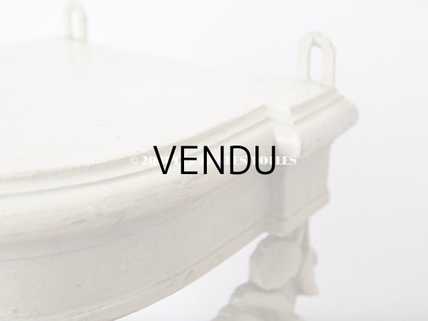 画像12: アンティーク 薔薇のガーランドのウォールシェルフ  (12)