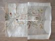 画像18: 18世紀末　アンティーク ロココ調 シルク製　大きなパネル　リボン刺繍　＆　ボーヴェ刺繍 70×52cm  (18)