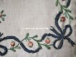 画像9: 18世紀末　アンティーク シルク製　ポシェット イニシャル　＆　ファイヤーハートの刺繍入り (9)