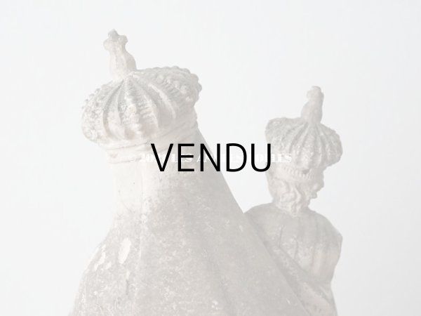 画像8: ＊蚤の市＊ 1900年代 アンティーク  聖母マリア＆幼いキリストの石膏像 (8)