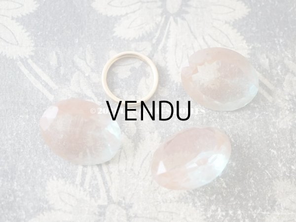 画像7: アンティーク  特大 サフィリーンのルース 2.8×2.1cm (7)