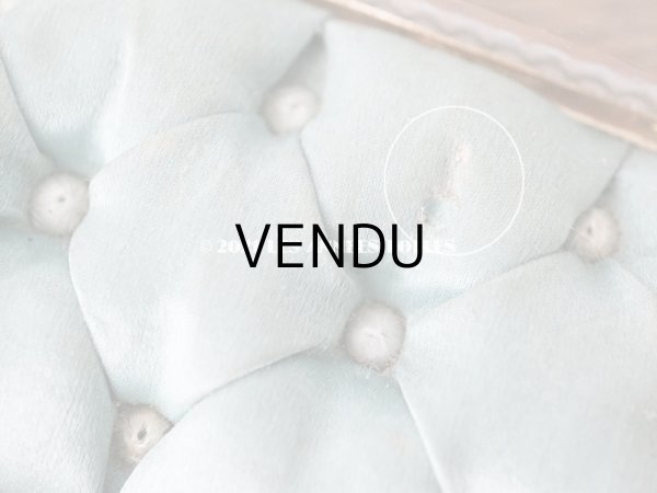 画像12: 19世紀 アンティーク ジュエリーボックス シルク製クッション 淡いブルー (12)