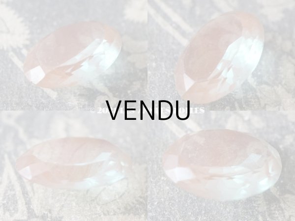 画像5: アンティーク  特大 サフィリーンのルース 2.8×2.1cm (5)