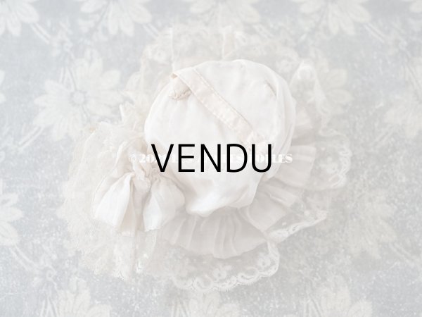 画像10: アンティーク   パウダーピンクのシルク　＆　レース 結婚式のオモニエール (10)