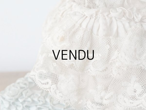 画像8: アンティーク   パウダーピンクのシルク　＆　レース 結婚式のオモニエール (8)